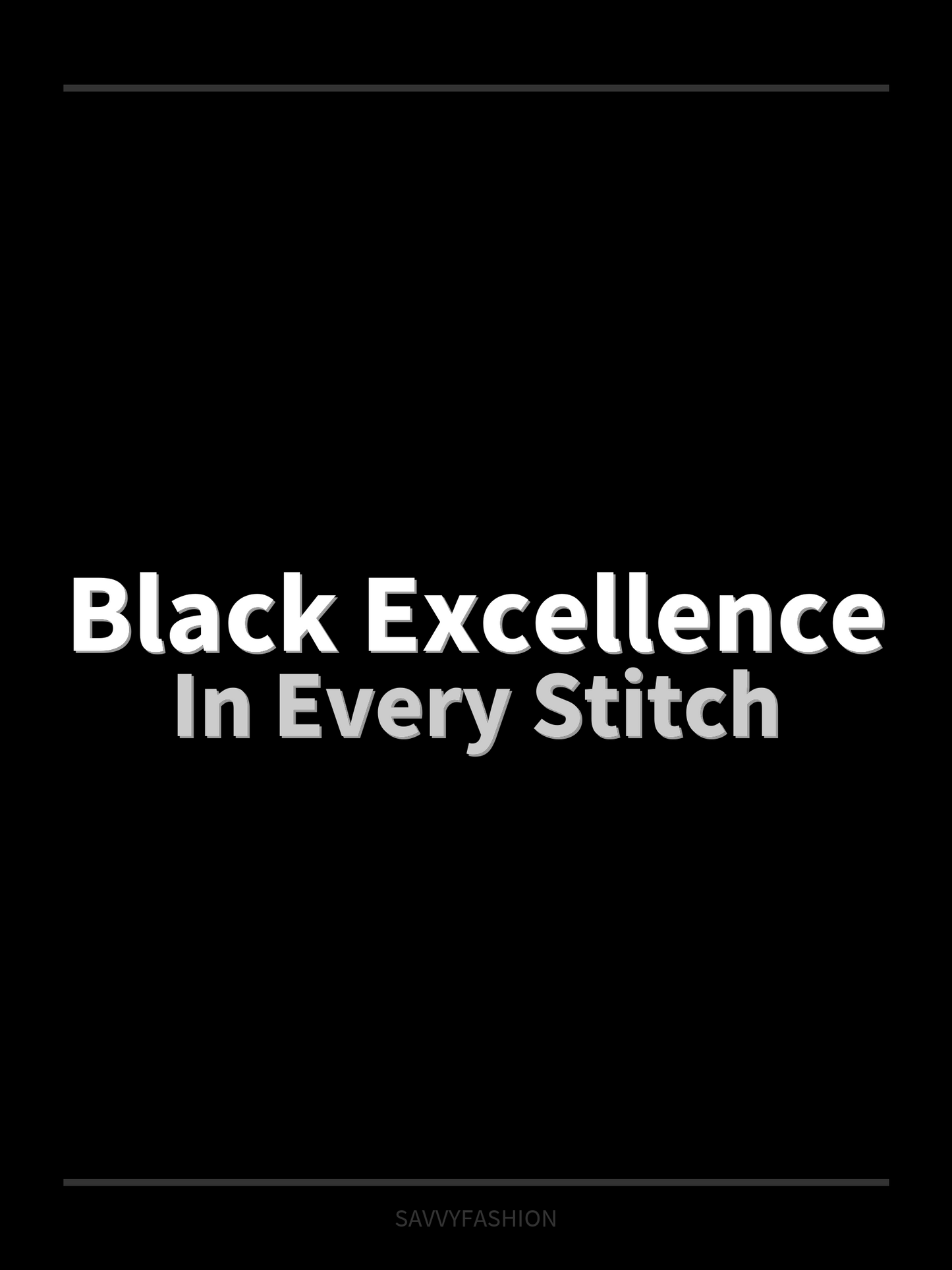 Black Excellence In Every Stitch — All-Over Print Leggings