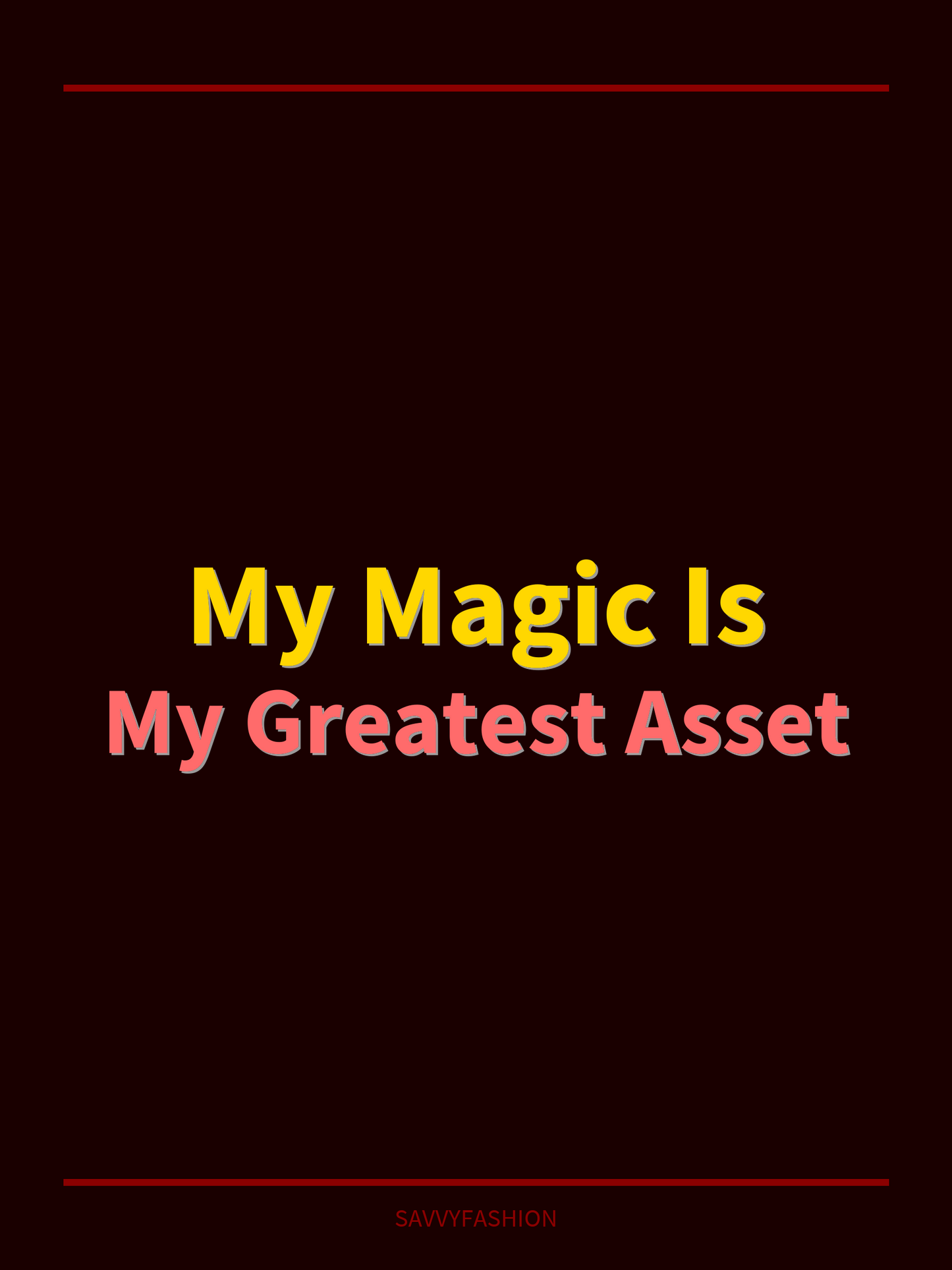 My Magic Is My Greatest Asset — All-Over Print Women's Tank